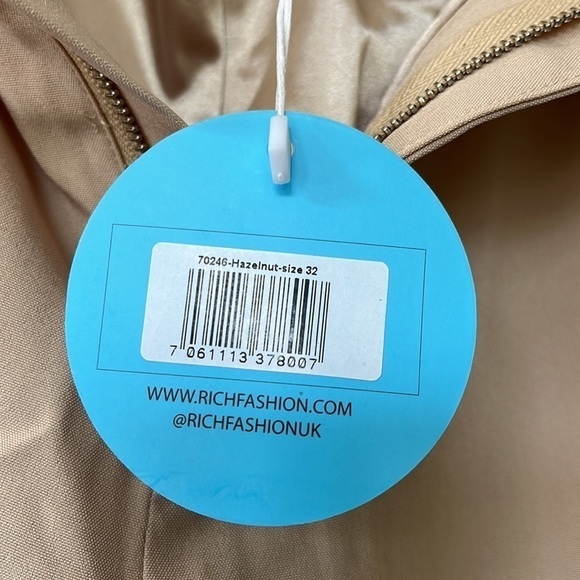 ASOS Adrian Tan/Khaki/Hazelnut Straight Fit Business Casual Trousers NWT - Picture 5 of 10